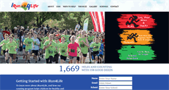 Desktop Screenshot of irun4life.com